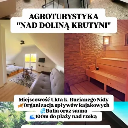 Farmház Nad Dolina Krutyni *